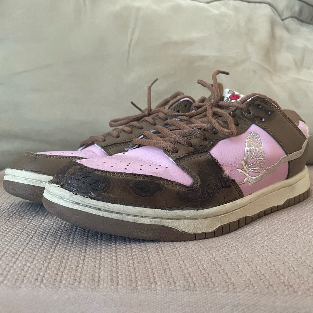 AMAC Customs Butterfly Cherry SB Sneakers